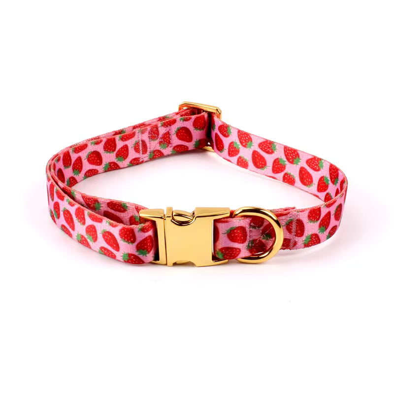 Strawberry Delight Dog Collar